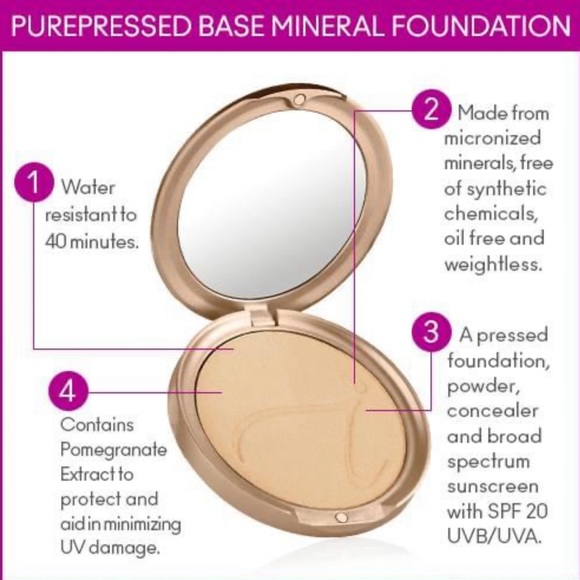 Jane iredale PurePressed Base Chestnut - Picture 2 of 9